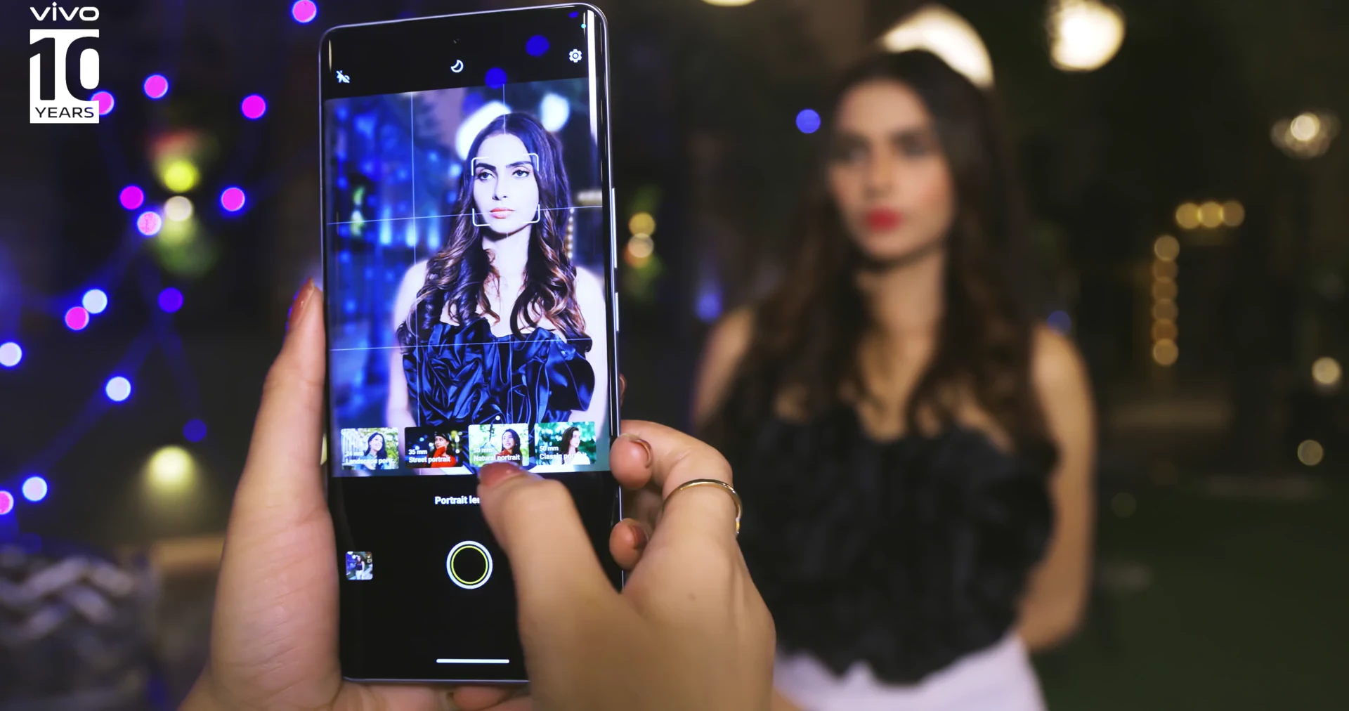 vivo V40 night multifocal film