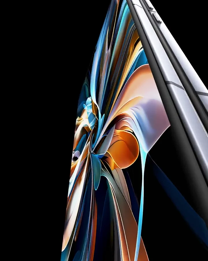 vivo X Fold5 unfolding with a vivid display